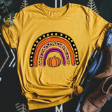 Halloween Rainbow Tee from Peachy Sunday