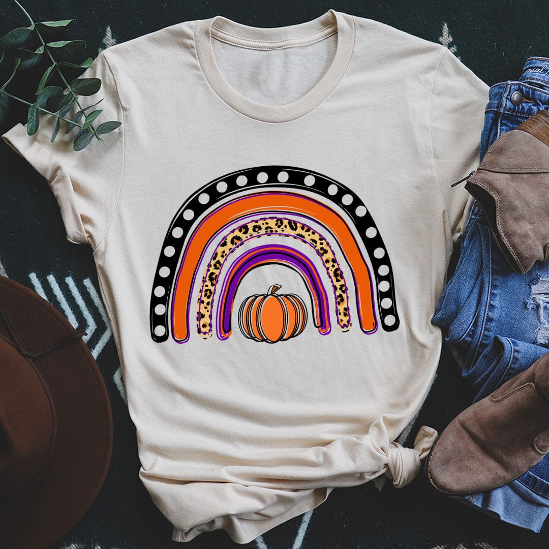 Halloween Rainbow Tee from Peachy Sunday