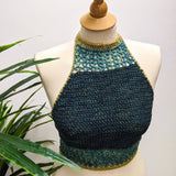 Halter Top Bralette Crochet Pattern from Darn Good Yarn