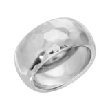 Hammered Domed Ring from eklexic
