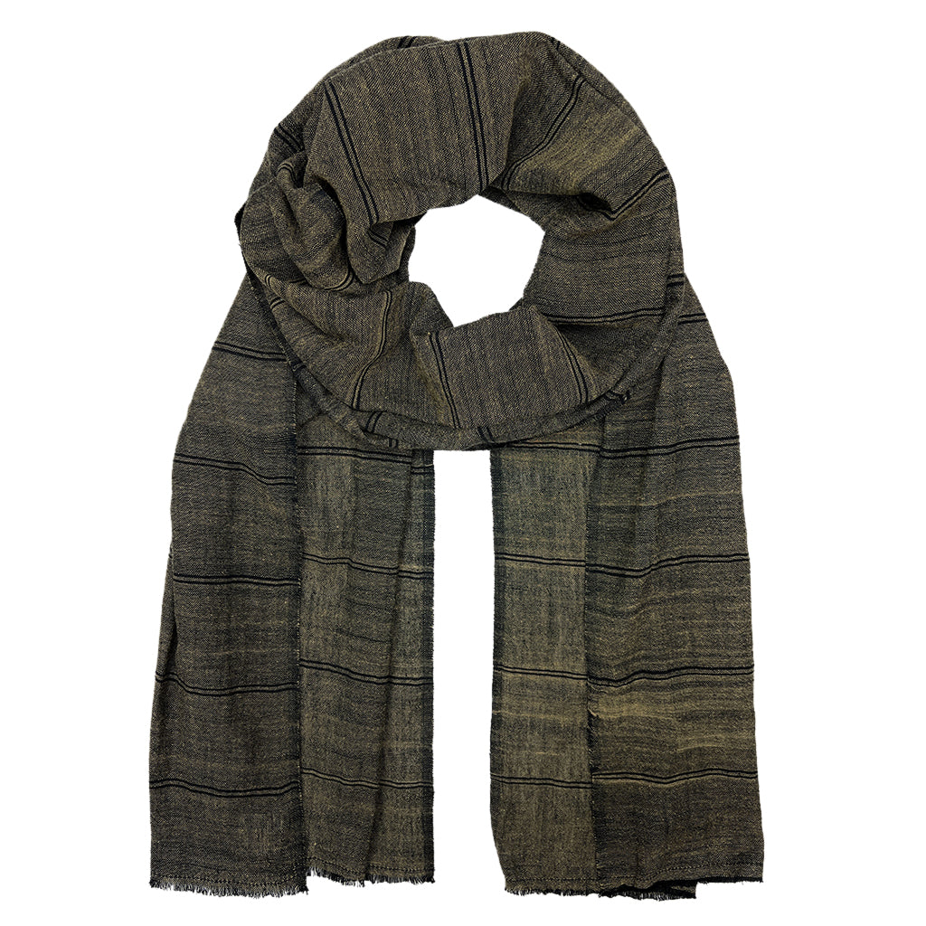 Earthy Striped Scarf from SLATE + SALT