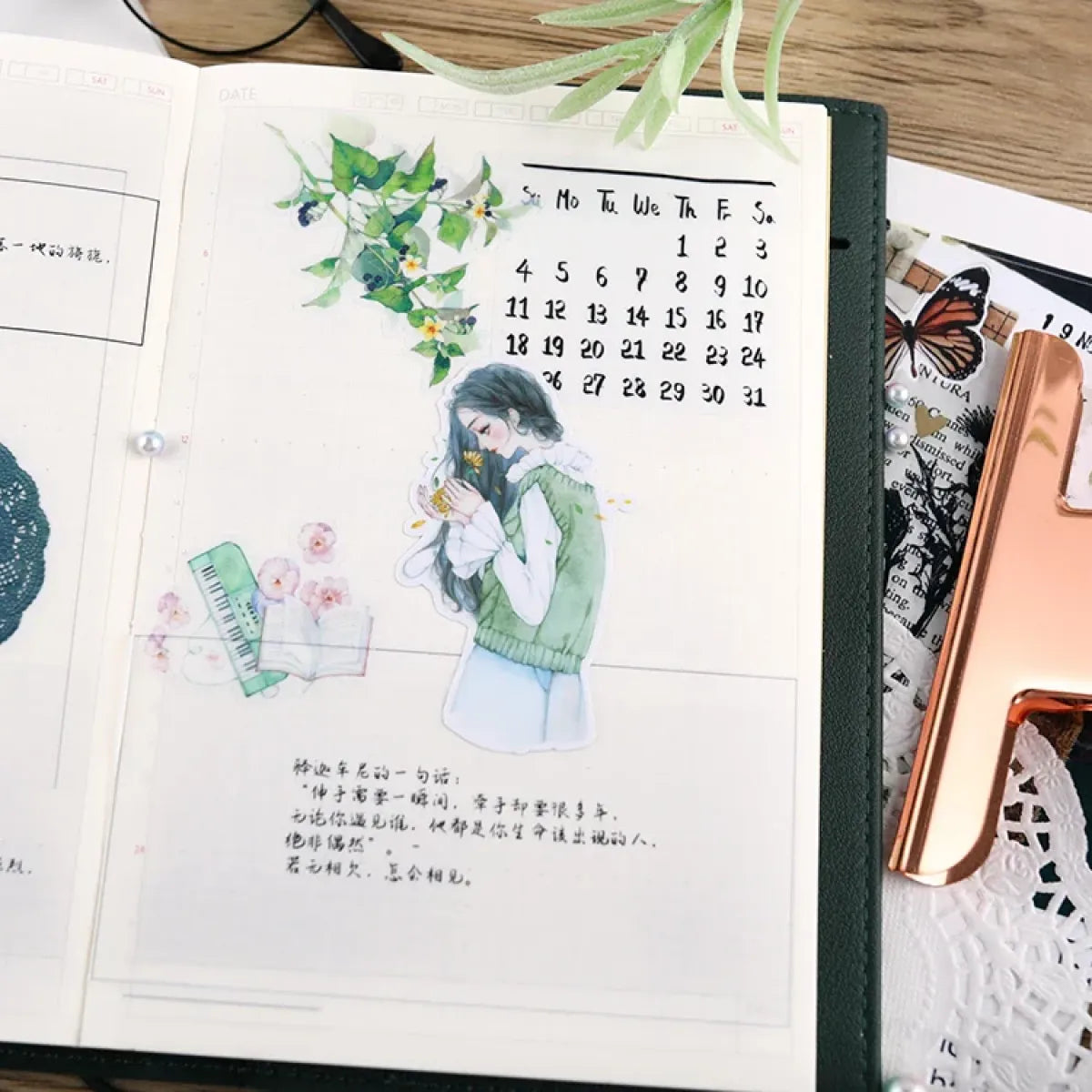 Handbook Cute Stickers - DIY Photo Album & Character Decoration from Kawaii Stop