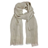 Gauze Linen Scarf from SLATE + SALT