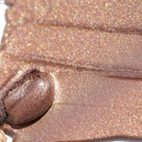 Night Show Liquid Shadow from Half Caked - Highly Pigmented Cosmetic Eyeshadow with Long-Lasting Formula & Metallic Finish for Brighter Eyes - Warm-Toned Bronze Shade Makeup Blend Pearl Titanium