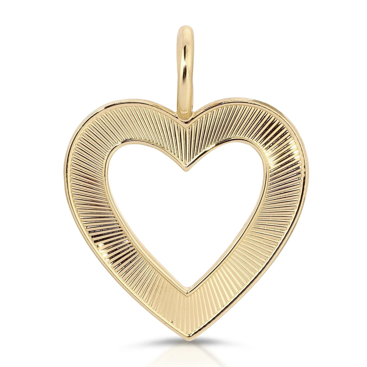 Hannah Open Heart Pendant from eklexic