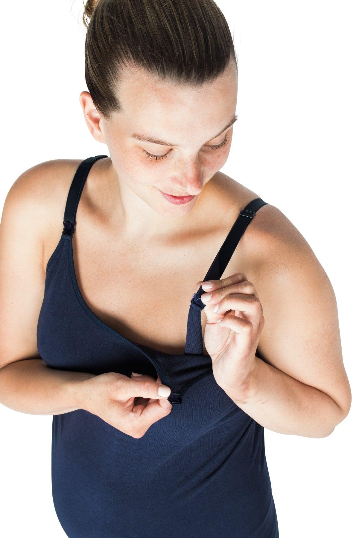 Hannah Yoga Nursing Tank From Moderneternity