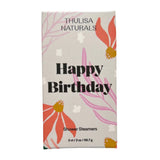 Happy Birthday Lavender Geranium Shower Steamers from Thulisa Naturals