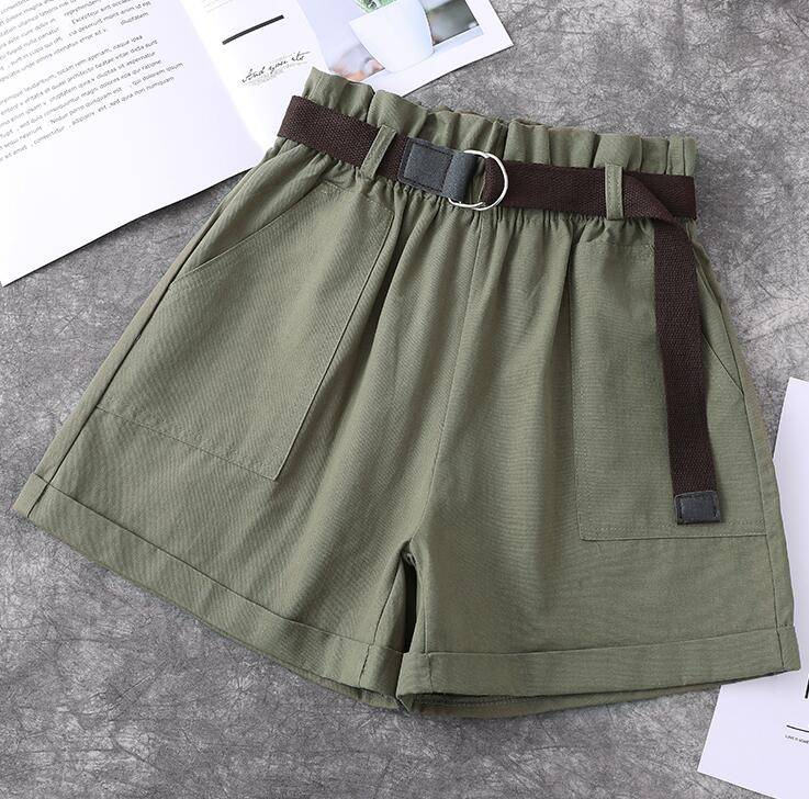 Harajuku Belted Shorts From Kawaii Stop