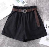 Harajuku Belted Shorts From Kawaii Stop