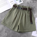 Harajuku Belted Shorts From Kawaii Stop