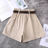 Harajuku Belted Shorts From Kawaii Stop