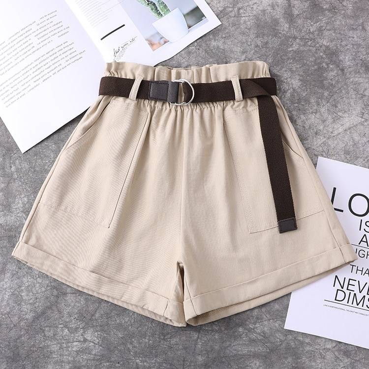 Harajuku Belted Shorts From Kawaii Stop