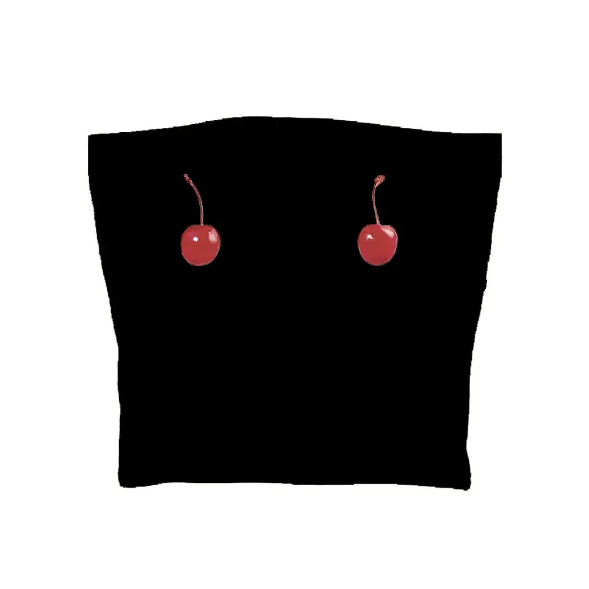 Harajuku Cherry Tee - Sleeveless Streetwear Crop From Kawaii Stop
