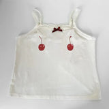 Harajuku Cherry Tee - Sleeveless Streetwear Crop From Kawaii Stop