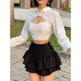Harajuku E-girl High Waist Skirt from Kawaii Stop