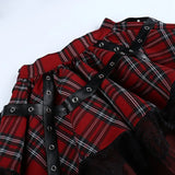 Harajuku Plaid Pleated Skirt - Y2K Mini Cake Skirt from Kawaii Stop
