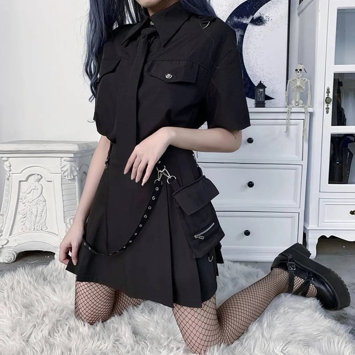 Harajuku Punk Skirts - Multiple Options from Kawaii Stop