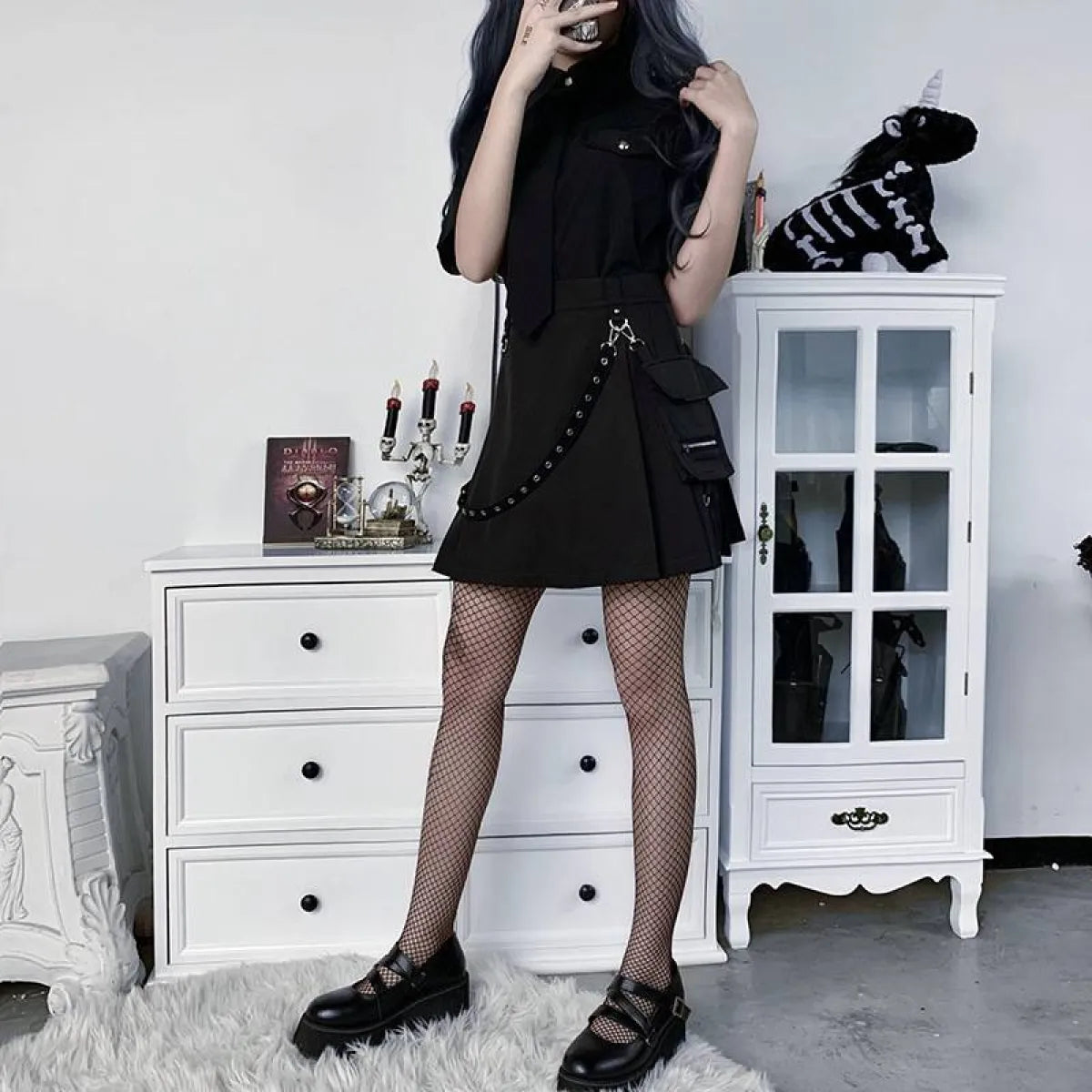 Harajuku Punk Skirts - Multiple Options from Kawaii Stop