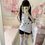 Kawaii Nurse Bear Oversized Tee – Harajuku Y2K Pastel Shirt From Kawaii Stop