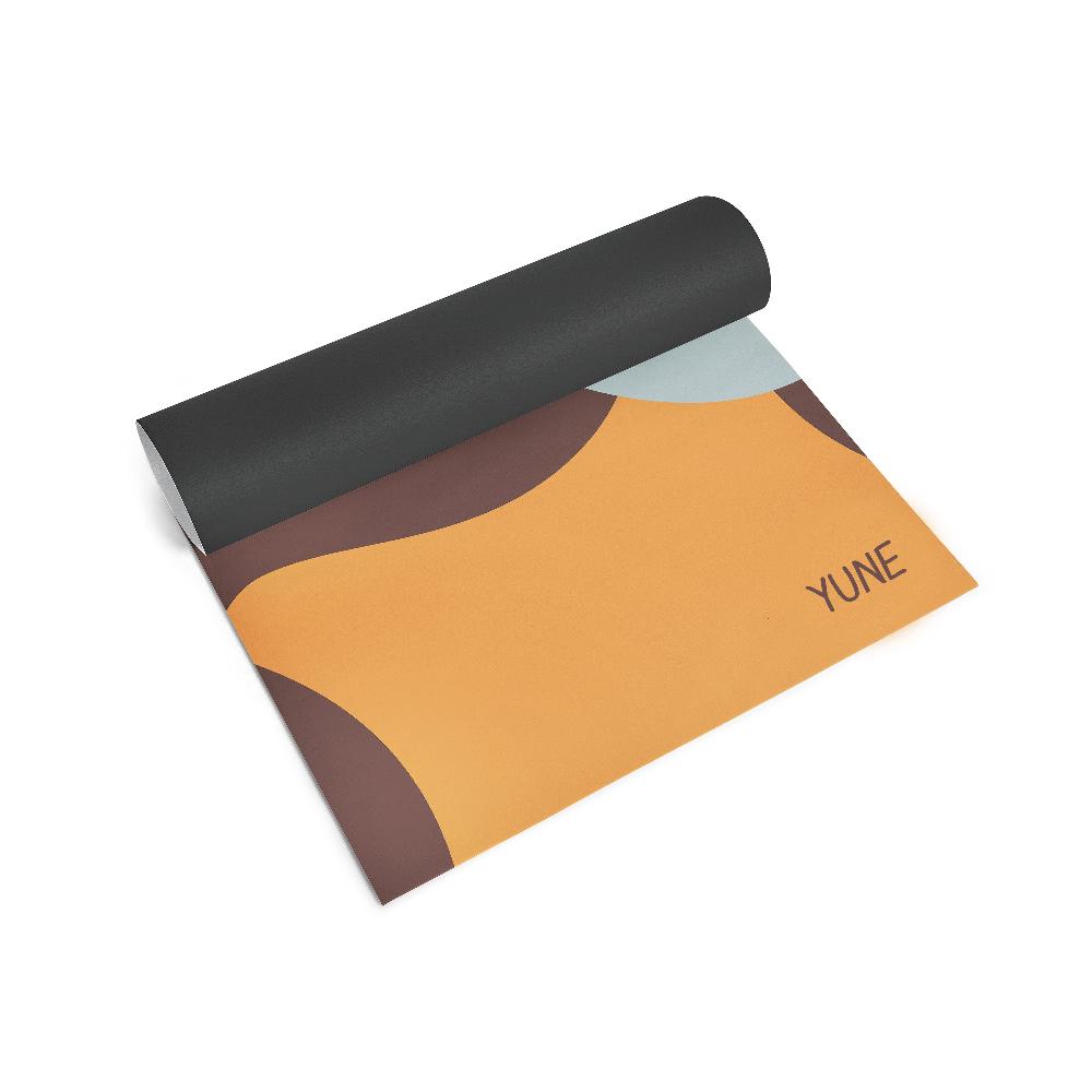 Yoga Mat | 6mm Thick | Brown | Non-Slip | Eco Friendly | Yune Yoga | Harper from Yune Yoga