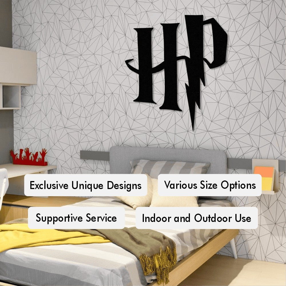 Harry Potter Metal Logo from VITAHOME DESIGN LLC
