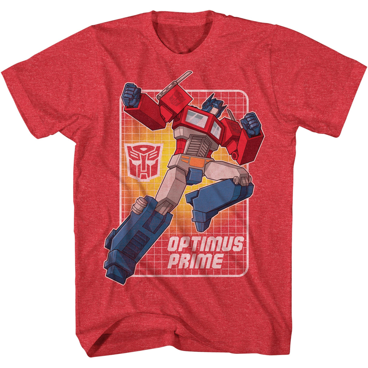 Transformers Autobots Optimus Prime Highlight Officially Licensed Adult T-Shirt From Your Favorite T Shirts