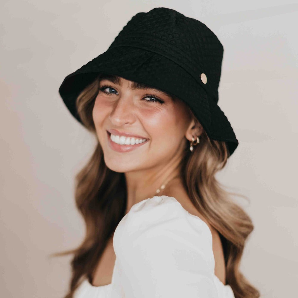 Frankie Quilted Bucket Hat from Pretty Simple