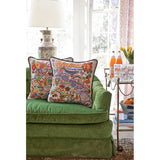 Hawaiian Isles Hand-Embroidered Pillow by Cat Studio from Quirks!