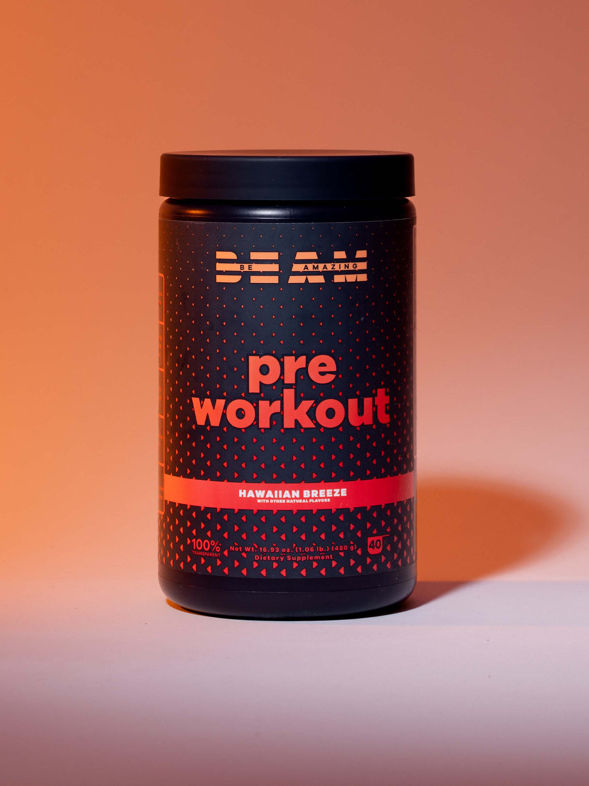 pre workout from BEAM