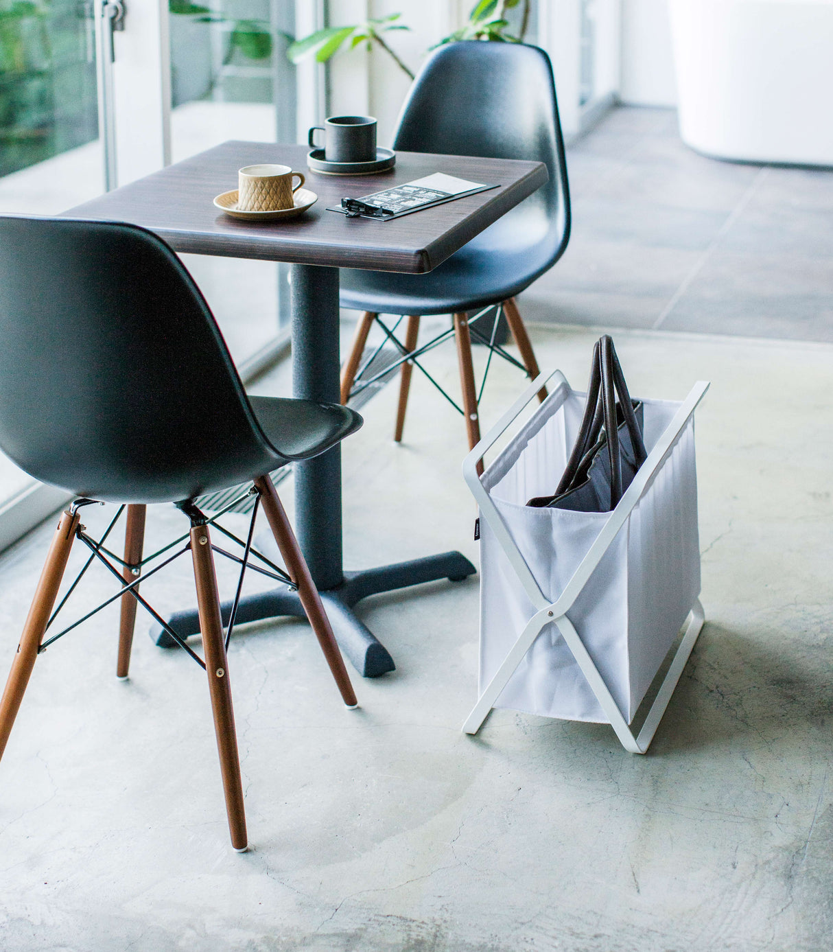 Folding Storage Bin - Steel from Yamazaki Home