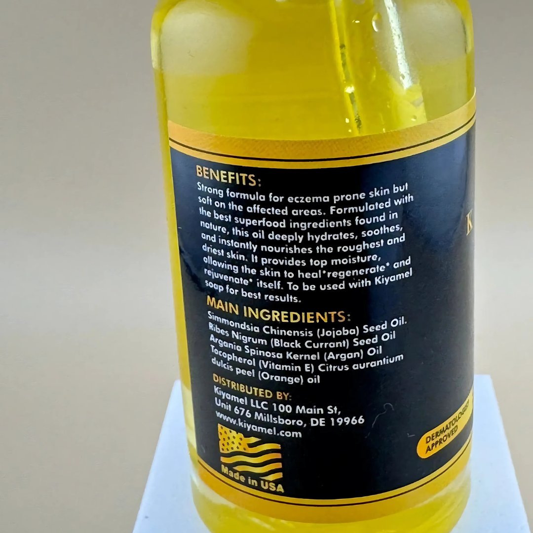 Healing & Soothing Adult Oil For a Flawless Skin From Kiyamel