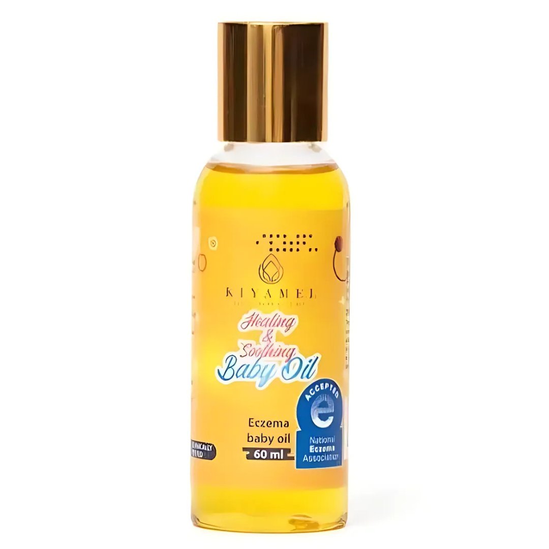 Healing & Soothing Baby Oil| Organic Daily Moisturizer for Sensitive Skin From Kiyamel