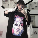 Heart Love Anime Oversized Tee From Kawaii Stop