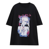 Heart Love Anime Oversized Tee From Kawaii Stop