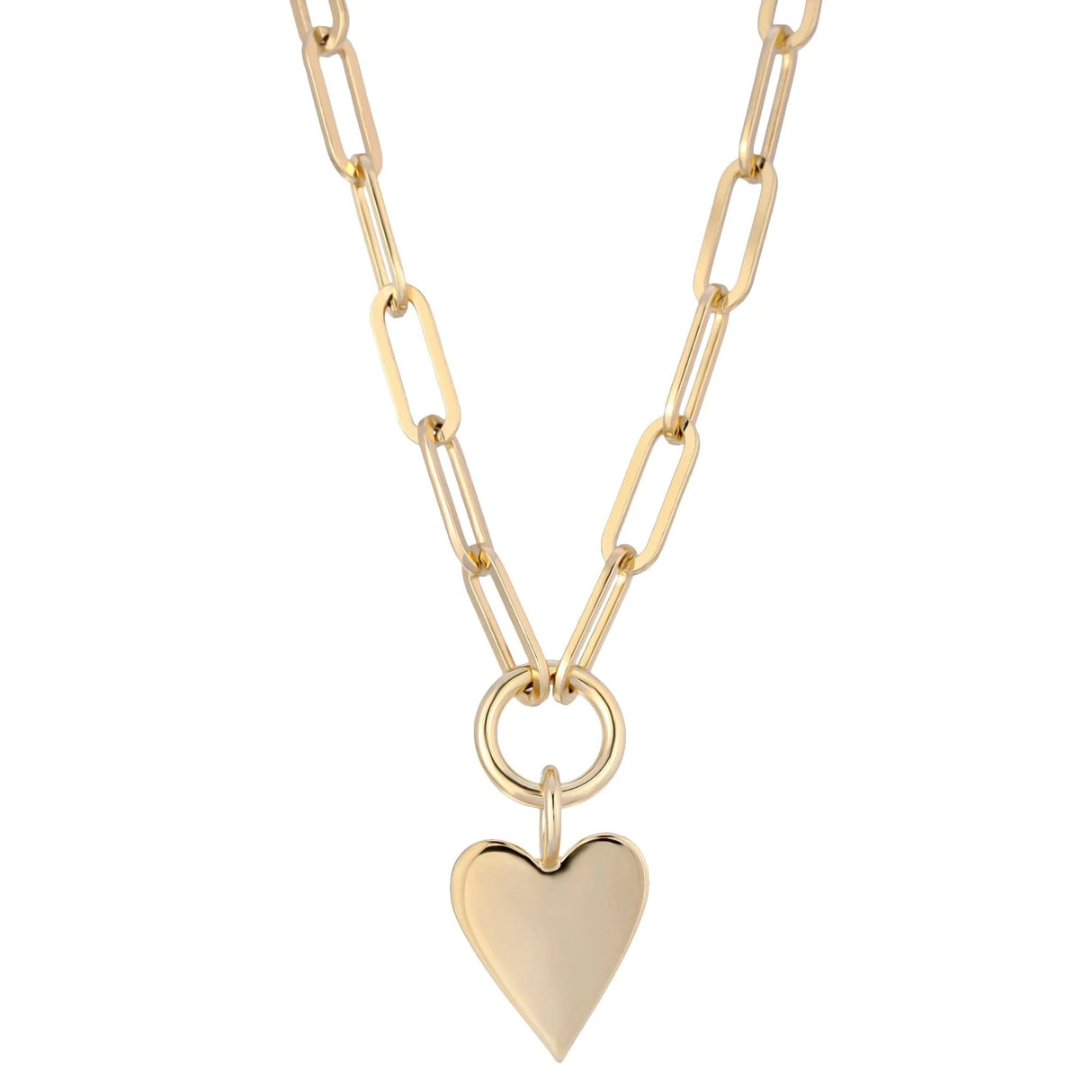 Heart Pendant Necklace from eklexic
