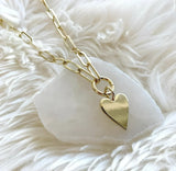 Heart Pendant Necklace from eklexic
