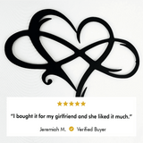 Infiniti Heart Wall Decor from VITAHOME DESIGN LLC