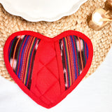 Festive Heart Pot Holder from Upavim Crafts