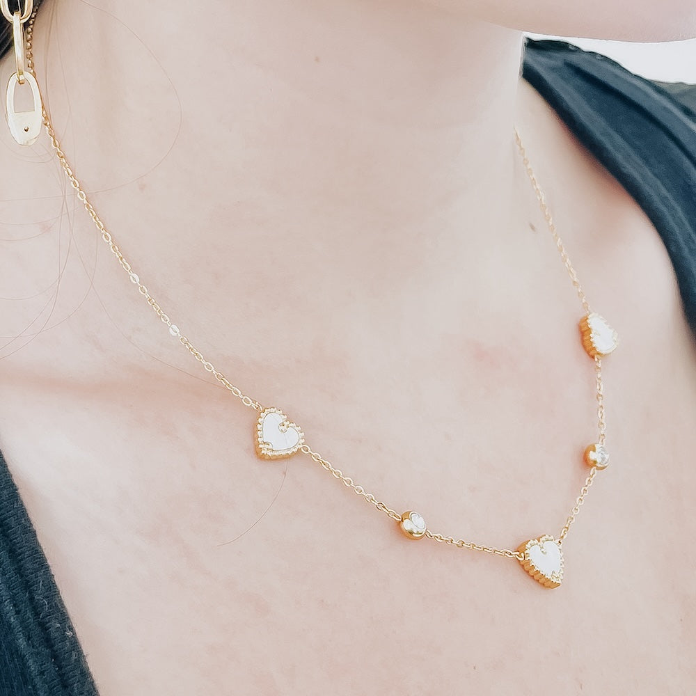 Heart's Desire Diamond Necklace - WATERPROOF from Pretty Simple