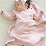 HEIRLOOM COTTON KNIT RECEIVING BLANKETS From Saranoni
