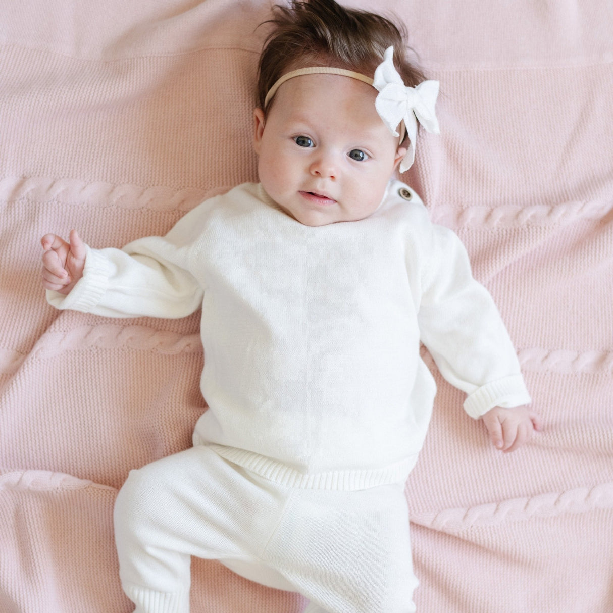 HEIRLOOM COTTON KNIT SETS from Saranoni