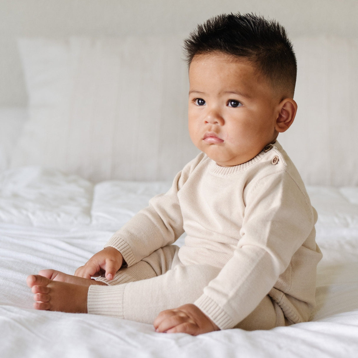 HEIRLOOM COTTON KNIT SETS from Saranoni