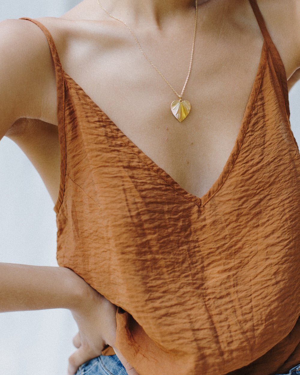 HELEN HEART NECKLACE From Shop Cupcakes and Cashmere