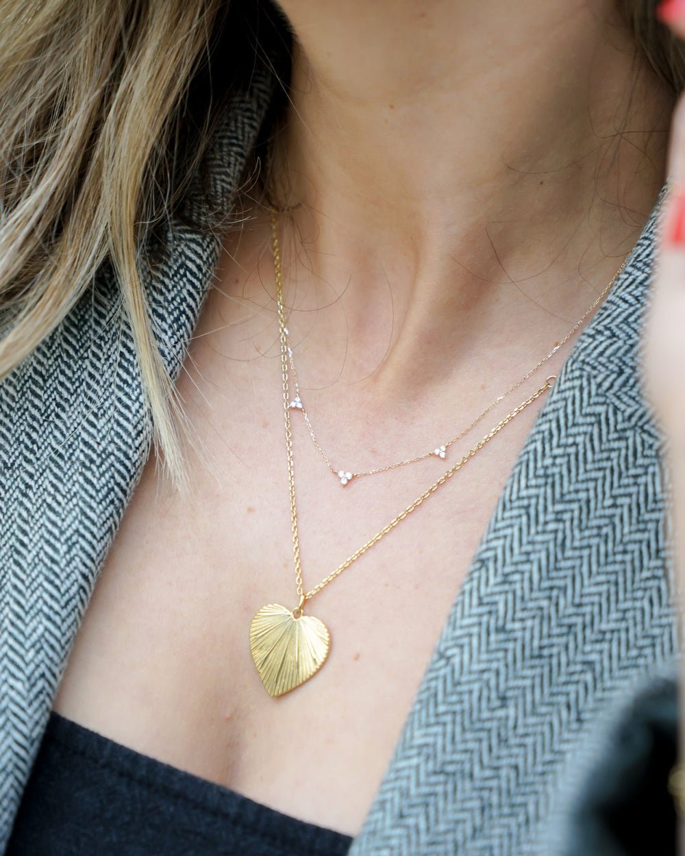 HELEN HEART NECKLACE From Shop Cupcakes and Cashmere