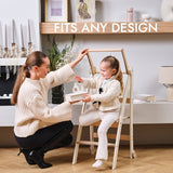 Helper Tower: A Multi-functional Foldable Step Stool for Kids from Goodevas