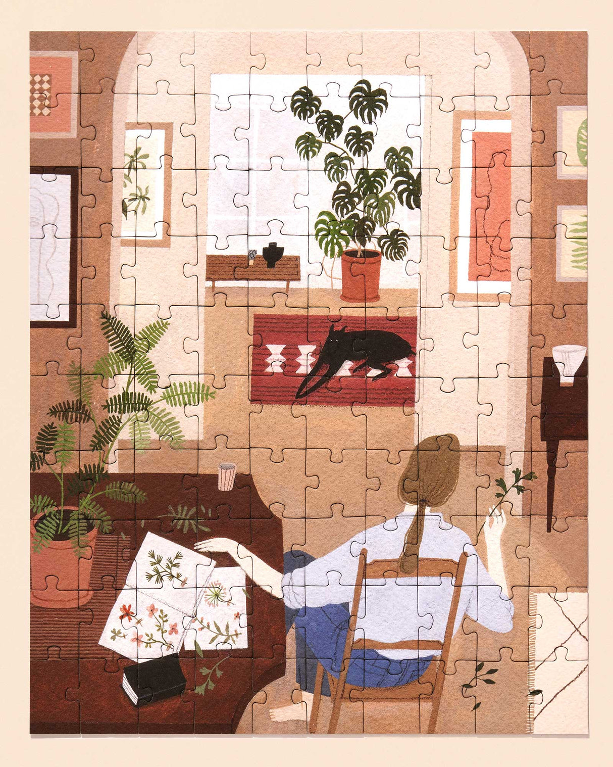 Herbarium Puzzle from Ordinary Habit