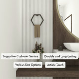 Hexagon Shaped Towel Ring from VITAHOME DESIGN LLC