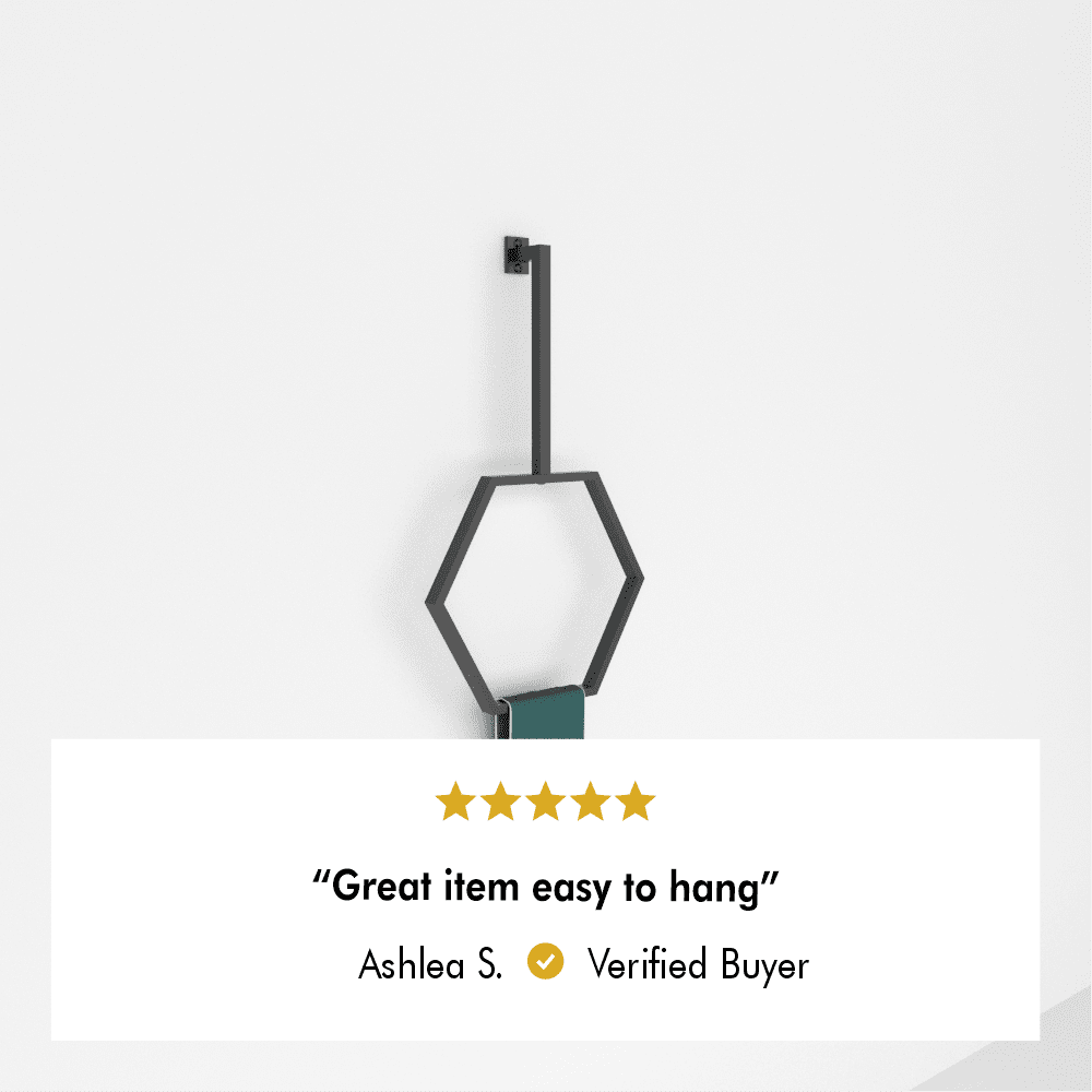 Hexagonal Towel Ring from VITAHOME DESIGN LLC