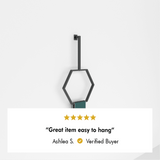 Hexagonal Towel Ring from VITAHOME DESIGN LLC