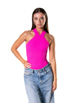 Crossover Halter Shapewear Bodysuit from HeyShape